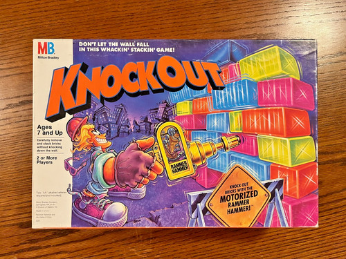 Vintage 1991 knockout - knockout, board