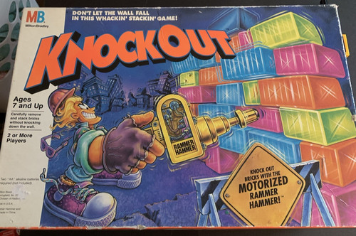 Knockout board game vintage - knockout,